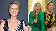 Cynthia Nixon fala sobre participação de Kim Cattrall em And Just Like That: "Eu me preocupo" - Getty Images | Reprodução/HBO